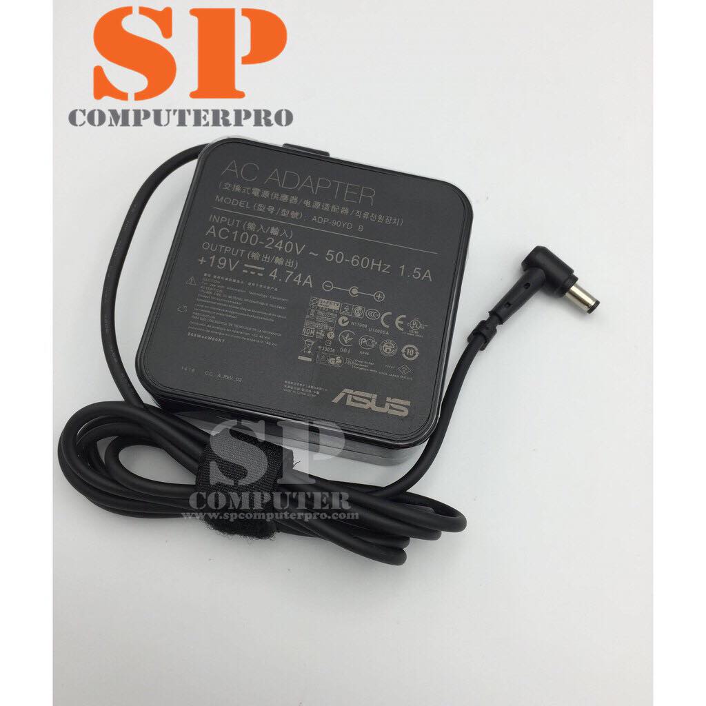 ASUS Adapter อแดปเตอร์ของแท้ ASUS UX510U A42J A43S N43S X45V K43 X44 K450J K455L 19V 4.74A หัว 5.5*2.5 90W ULTRABOOK