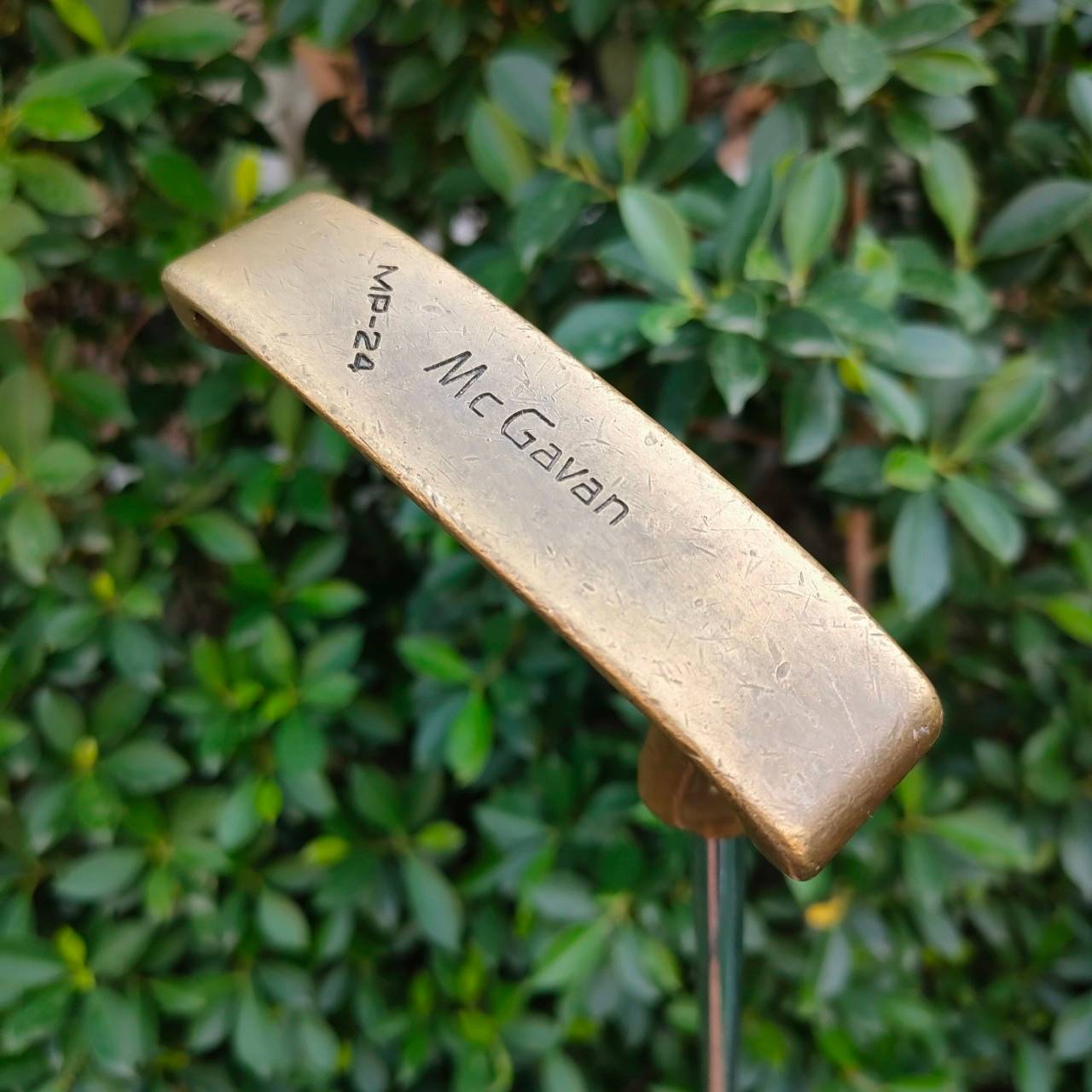 PUTTER MCGAVAN MP-24 ความยาว 34 นิ้ว ก้าน POWER STEEL MAC ทองเหลืองแท้ๆ