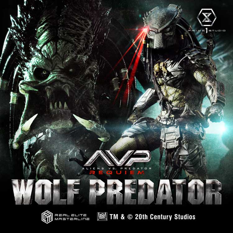 [สั่งจอง]Prime 1 Studio : Wolf Predator (Aliens vs. Predator: Requiem)