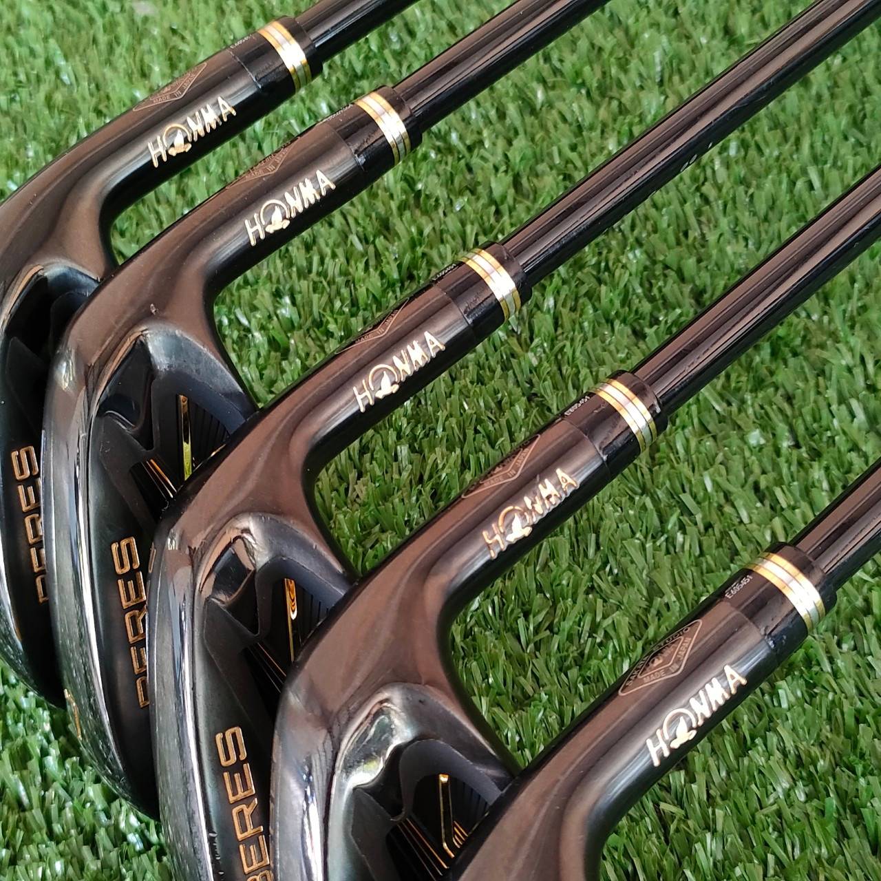 ชุดเหล็ก HONMA BERES 2022 BLACK FORGED รุ่นใหม่ล่าสุด ดีที่สุดตั้งแต่ HONMA เคยทำมา