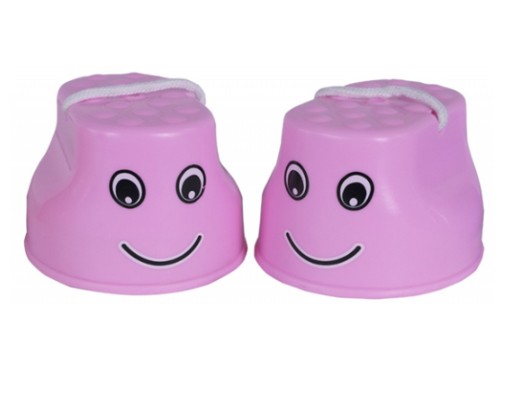 รองเท้าชอบยิ้มฝึกการทรงตัว ของเล่นเสริมพัฒนาการ ,ของเล่นเด็ก, สื่อการสอน พร้อมส่ง