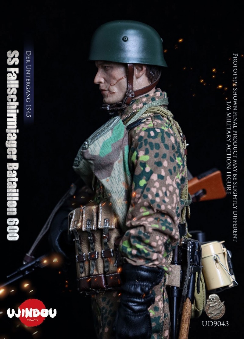 [สั่งจอง]UJINDOU UD9043 1/6 : SS Fallschirmjager Bataillon 600 Der Untergang 1945