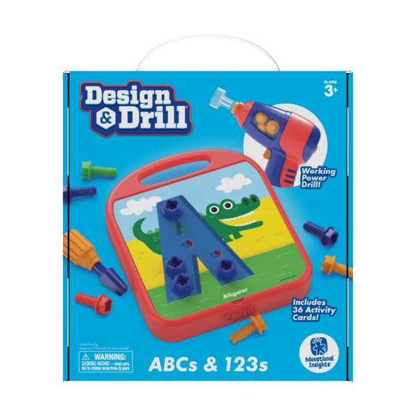 ชุดออกแบบและเจาะสร้างอักษรและตัวเลขแสนสนุก, ของเล่นเสริมพัฒนาการ, ของเล่นเด็กอนุบาล, สื่อการสอนเด็กอนุบาล, พร้อมส่ง