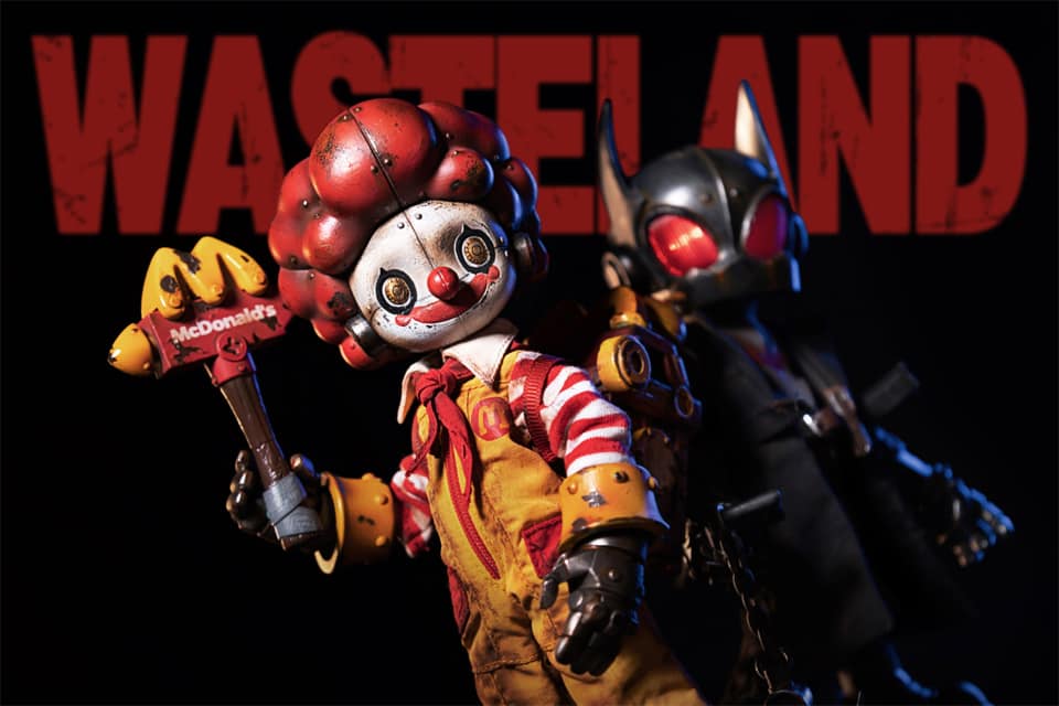 [พร้อมส่ง] WeArtDoing studio Wasteland 8" - Crazy Clown-Mac
