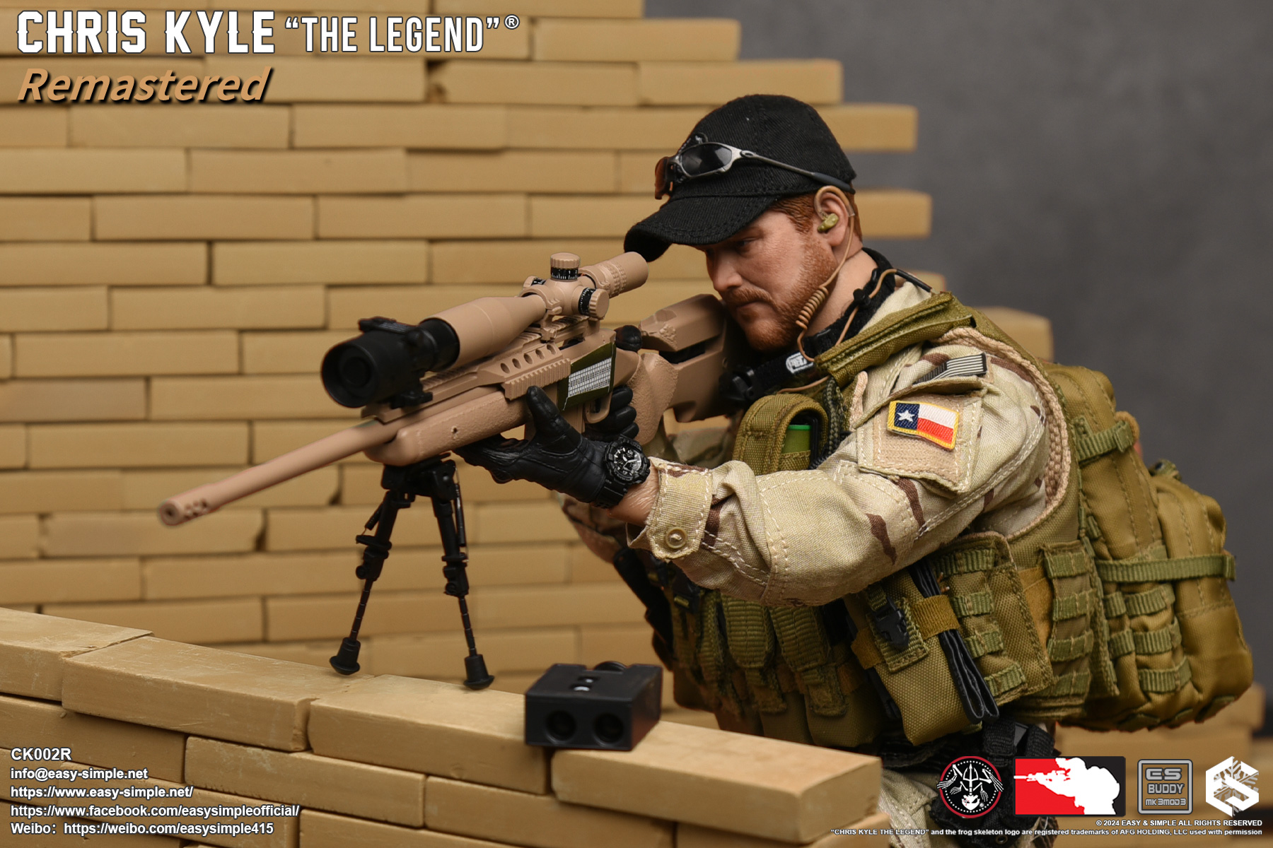 [สั่งจอง] BlackOpsToys X Easy&Simple 1/6 : Chris Kyle "The Legend" Remastered