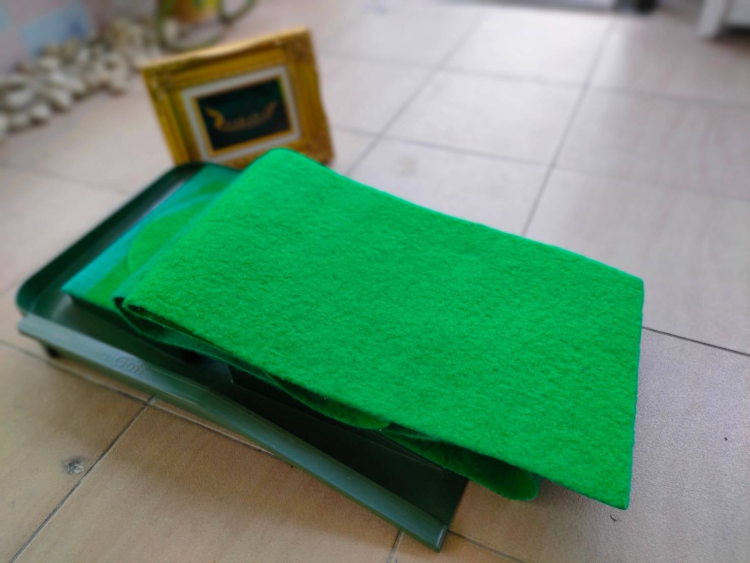 พรมซ้อมพัตต์กำมะหยี่ มือสอง