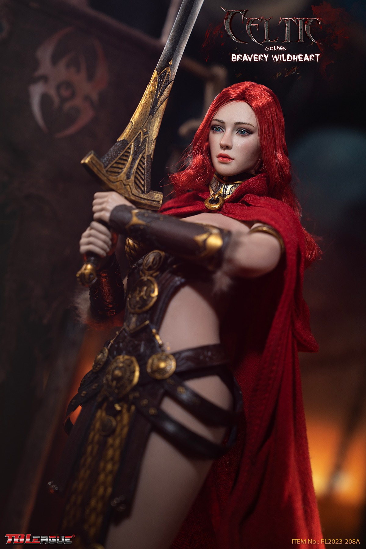 [สั่งจอง]TBLeague PL2023-208 1/6 : Celtic Bravery Wildheart