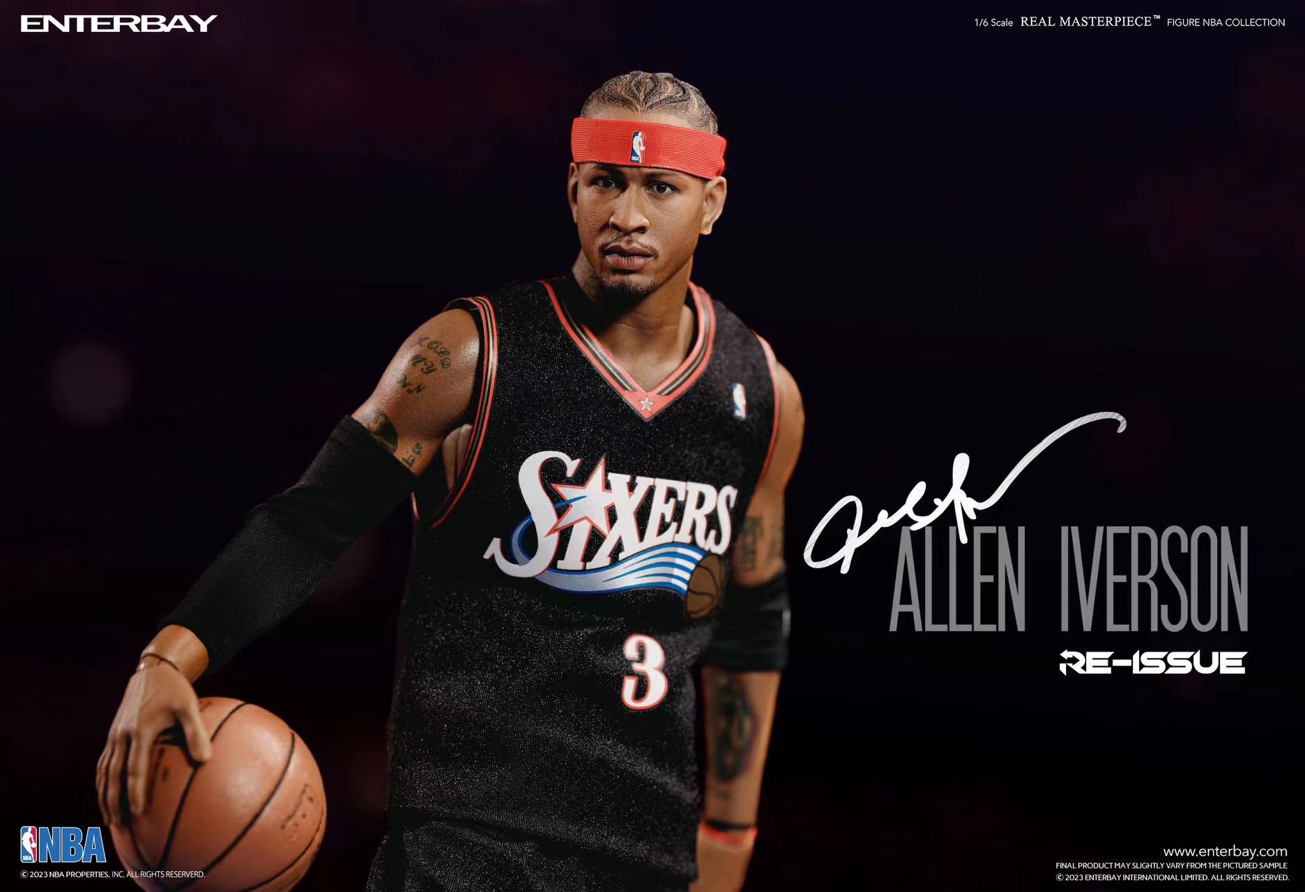 [สั่งจอง] ENTERBAY RM-1060 1/6 : ALLEN IVERSON (Limited Retro Edition)