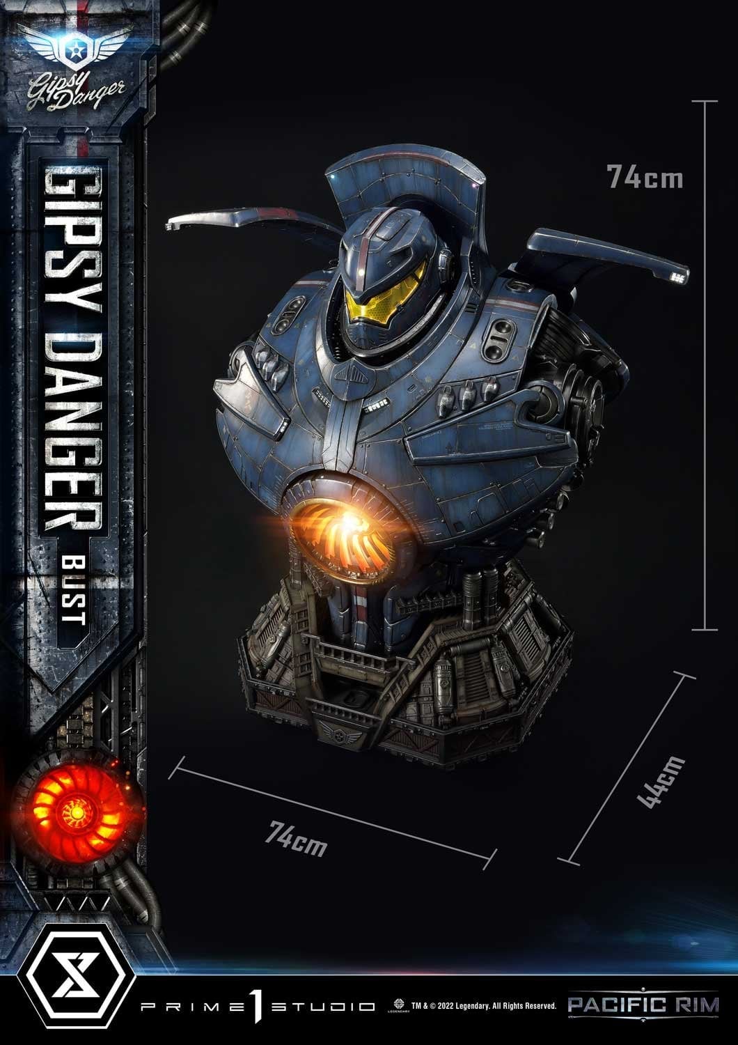 [สั่งจอง]Prime 1 Studio Non Scale : Gipsy Danger Bust (Pacific Rim)