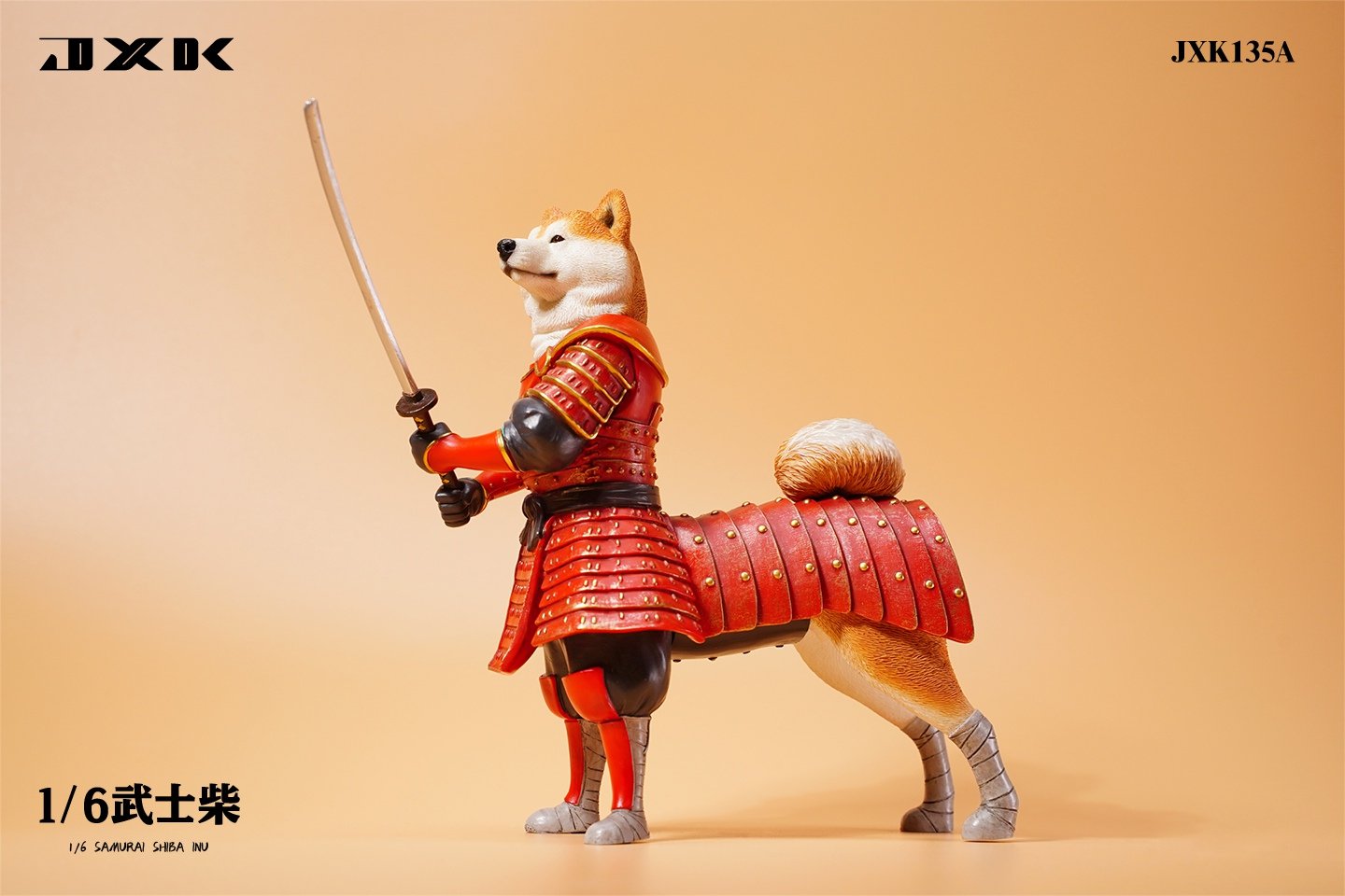 [สั่งจอง] JXK JXK135 1/6 : Samurai Shiba Inu
