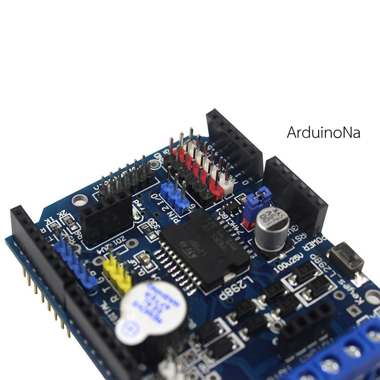 shield ขับมอเตอร์ L298P DC Motor Drive Shield / Expansion Board