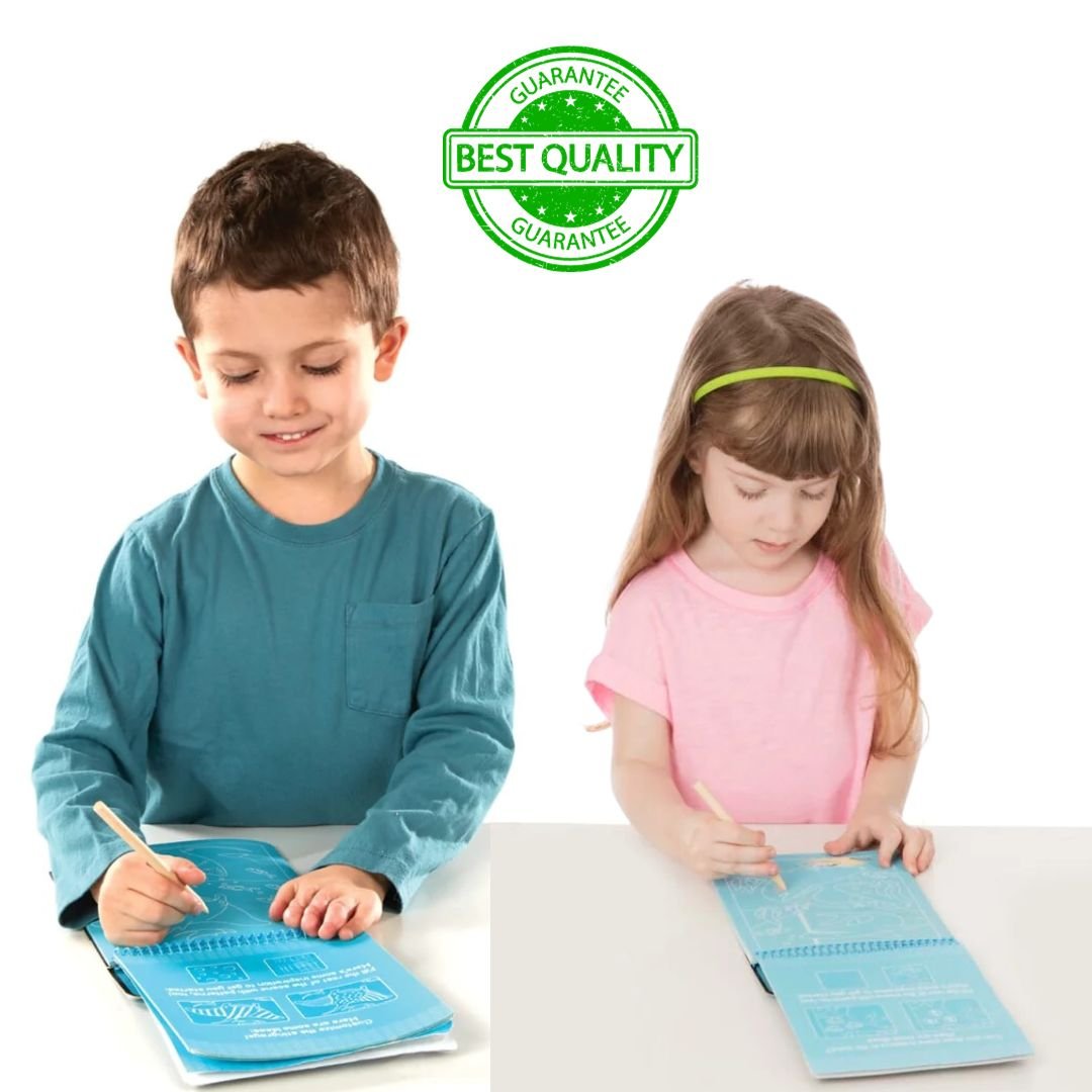 ชุดศิลปะขูดกระดาษ ตีมสัตว์น้ำใต้ทะเล พกพาง่าย Melissa & Doug On the Go Scratch Art Color Reveal Pad - Sea Life