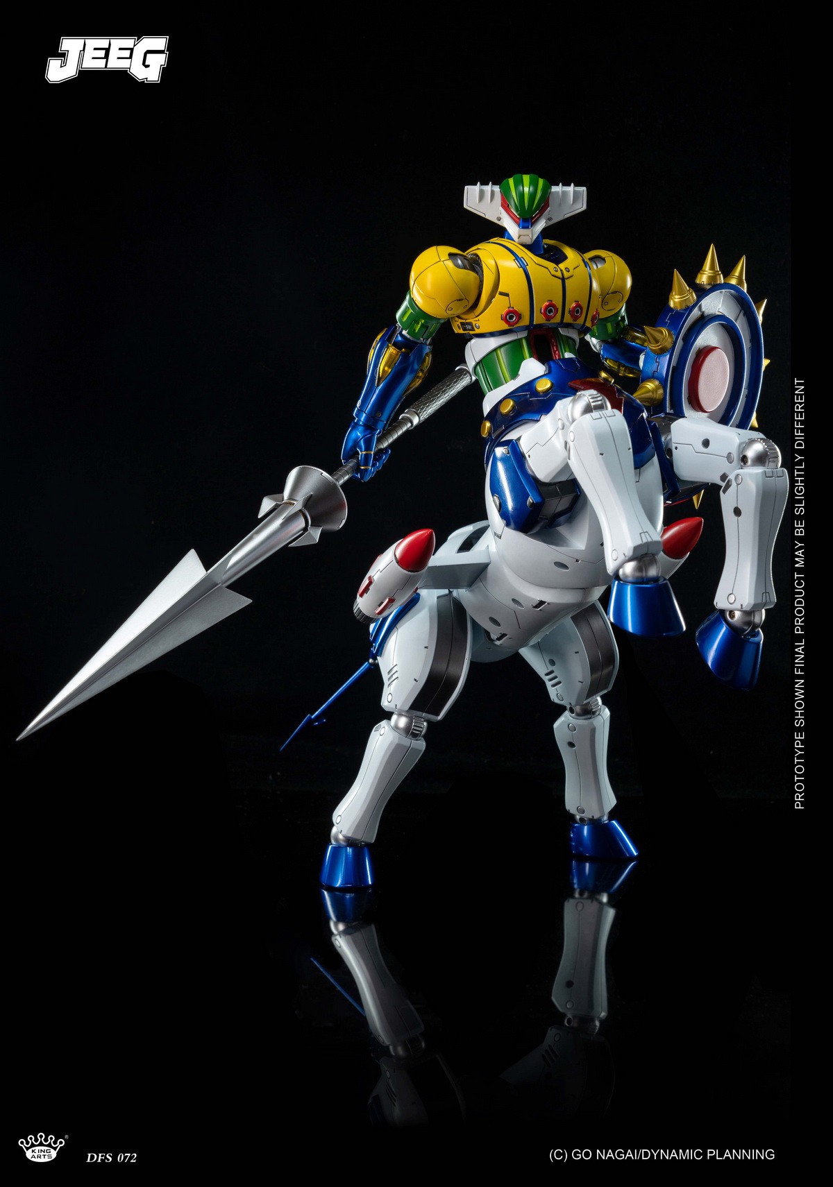 [สั่งจอง] King Arts DFS072 25cm (Jeeg) Steel Jeeg