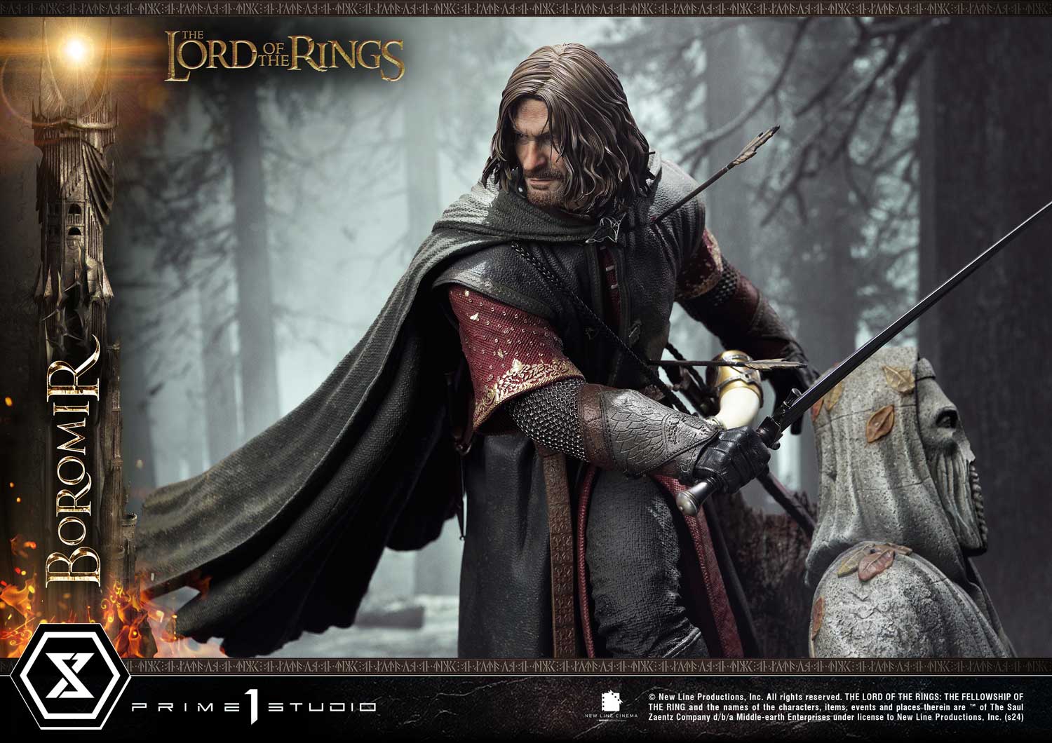 [สั่งจอง]Prime 1 Studio PMLOTR-11 : Boromir (The Lord of the Rings, The Fellowship of the Ring)