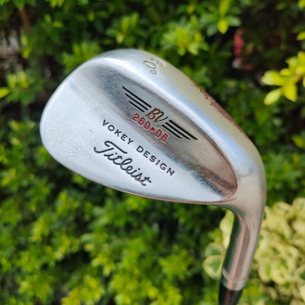 WEDGE TITLEIST VOKEY DESIGN BV องศา 60 เบาท์ 06 ก้าน DYNAMIC GOLD FLEX WEDGE ก้านเหมาะสำหรับ WEDGE โดยเฉพาะ!! ไม้กอล์ฟมือสอง ของแท้ BY NakaraLuxurious