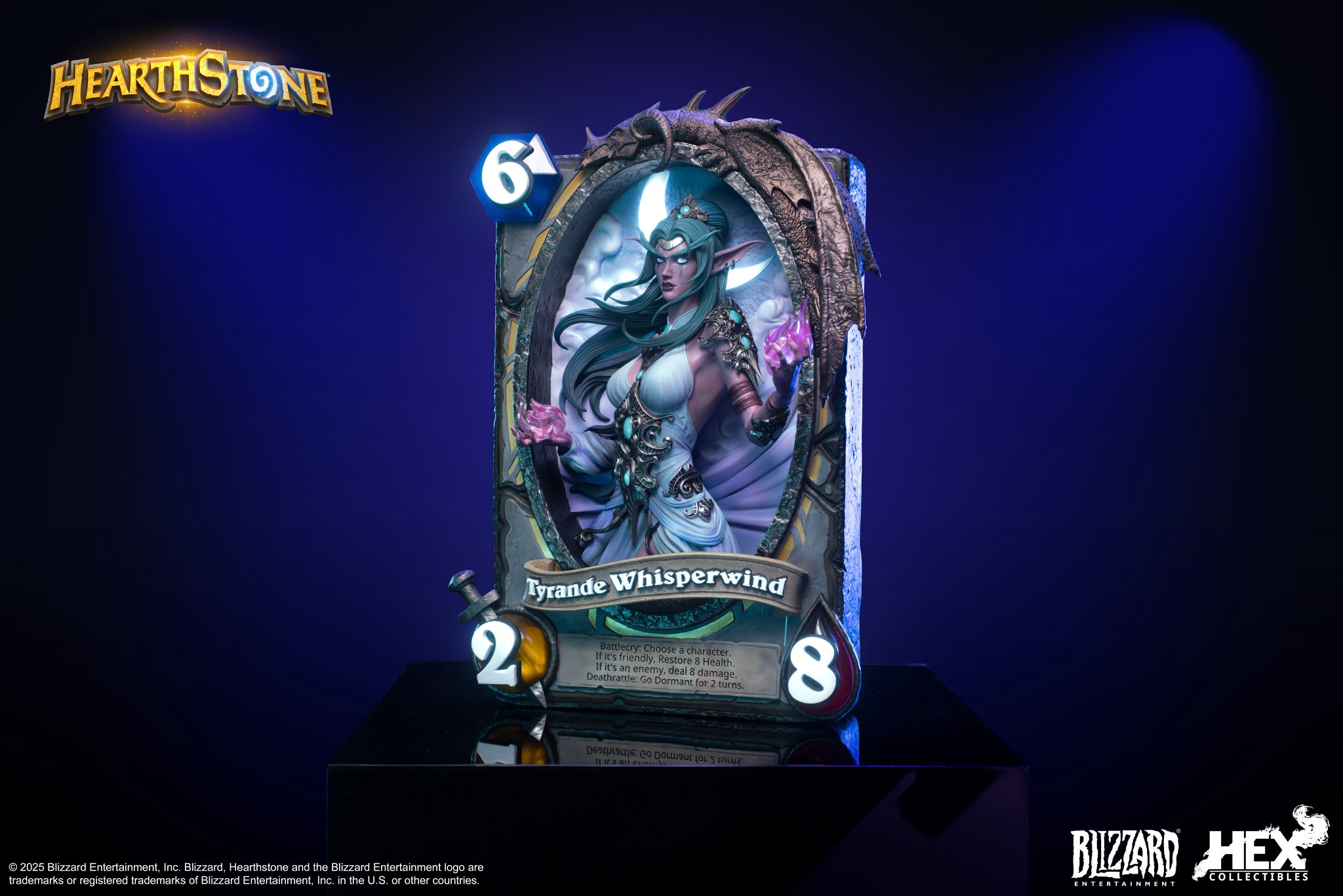[สั่งจอง]HEX : Tyrande Whisperwind Art Statue (Hearthstone)