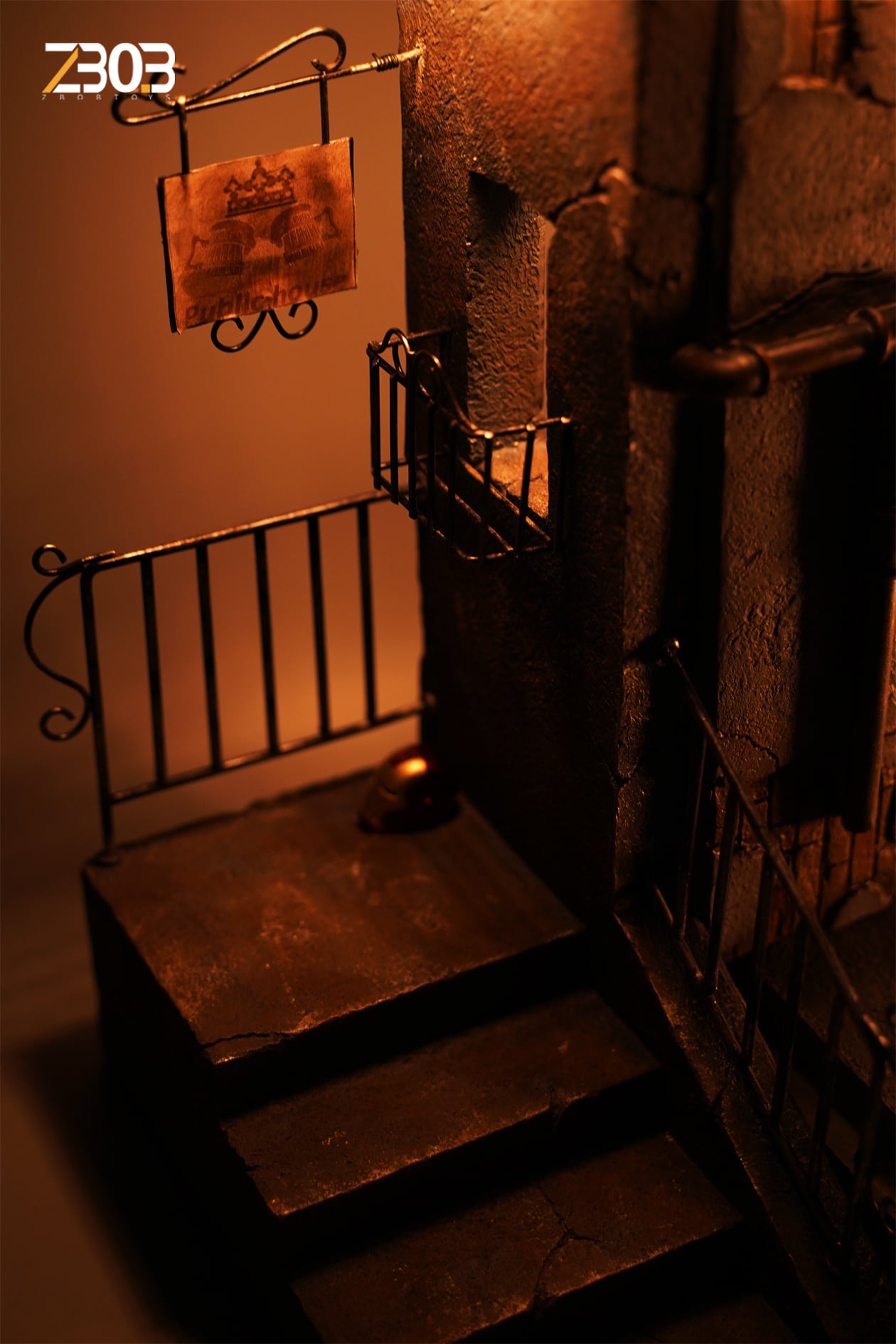 [สั่งจอง]ZBOBTOYS Z2107 1/12 : Tavern stairs