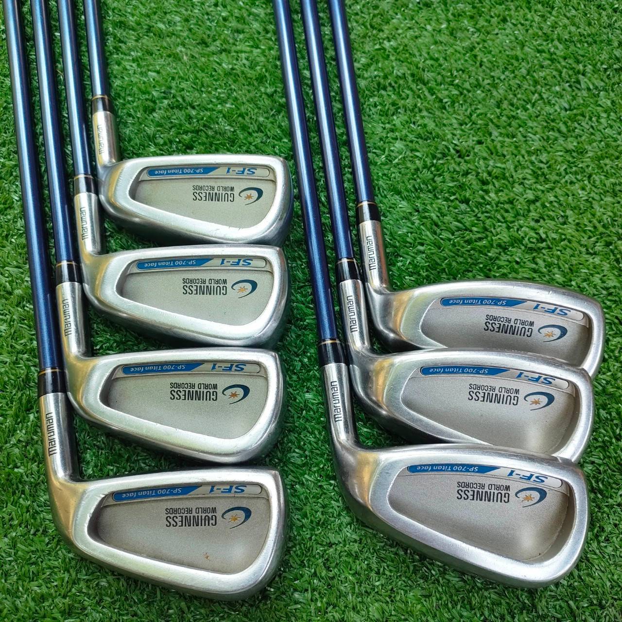 ชุดเหล็ก MARUMAN SF-1 มีเหล็ก 4 - 9 เเละ PW ก้าน GENESIS 60 EJ FLEX R ตีไกลที่สุดในโลก การันตีโดย Guinness World Records ไม้กอล์ฟพรีเมี่ยมมือสอง ของแท้ By NakaraLuxurious