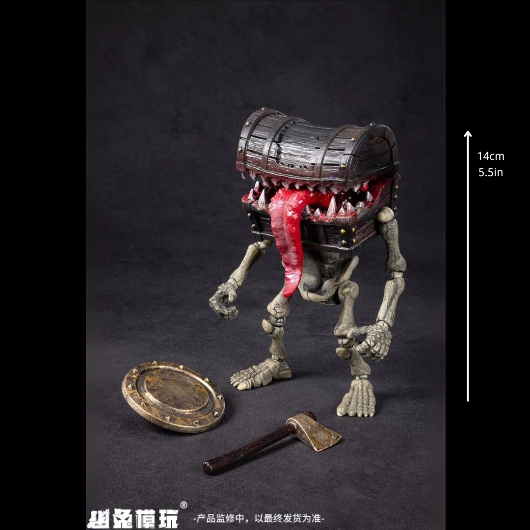[พร้อมส่ง]Youtu Model Play 1/12 : Skeleton Treasure Chest Action Figure