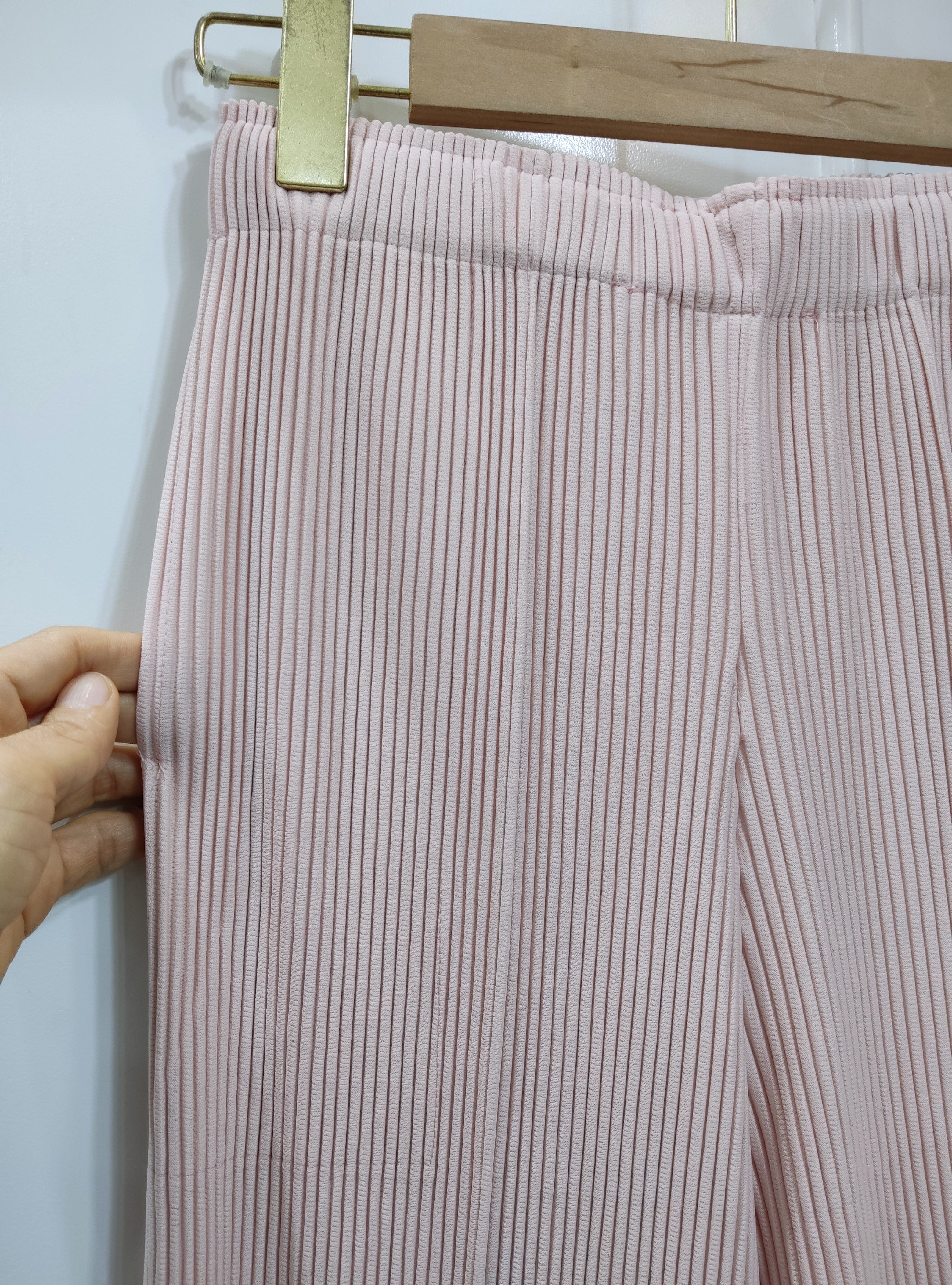 ปรับราคาลง20%!! ยาว 36 นิ้ว 2MUAY รุ่น GJO5083P กางเกงพลีทคุณภาพ THICK STRAIGHT PLEATED PANTS 6 สี FREE SIZE