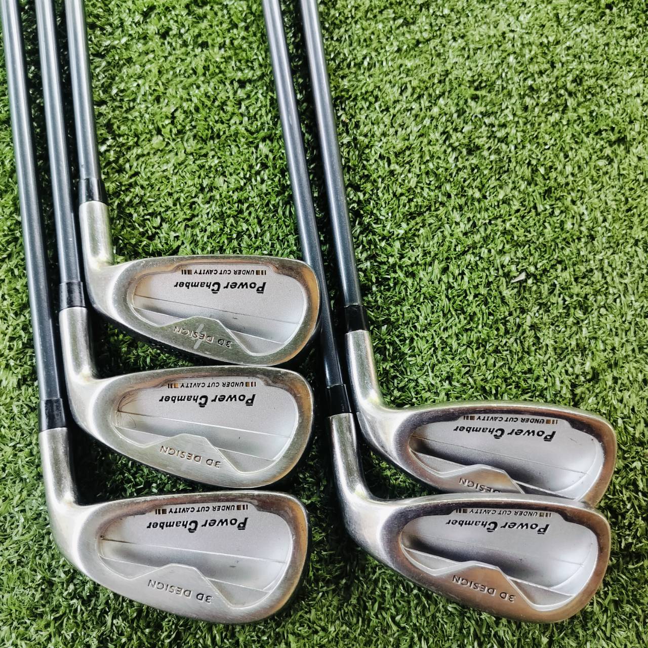*** ขาดเหล็ก 7 *** ชุดเหล็ก WILSON 3D DESIGND เหล็ก CAVITY แบบ UNDER CUT ตีง่ายมาก ตีโดนง่าย และสปินดีมาก ไม้กอล์ฟพรีเมี่ยมมือสอง ของแท้ By NakaraLuxurious