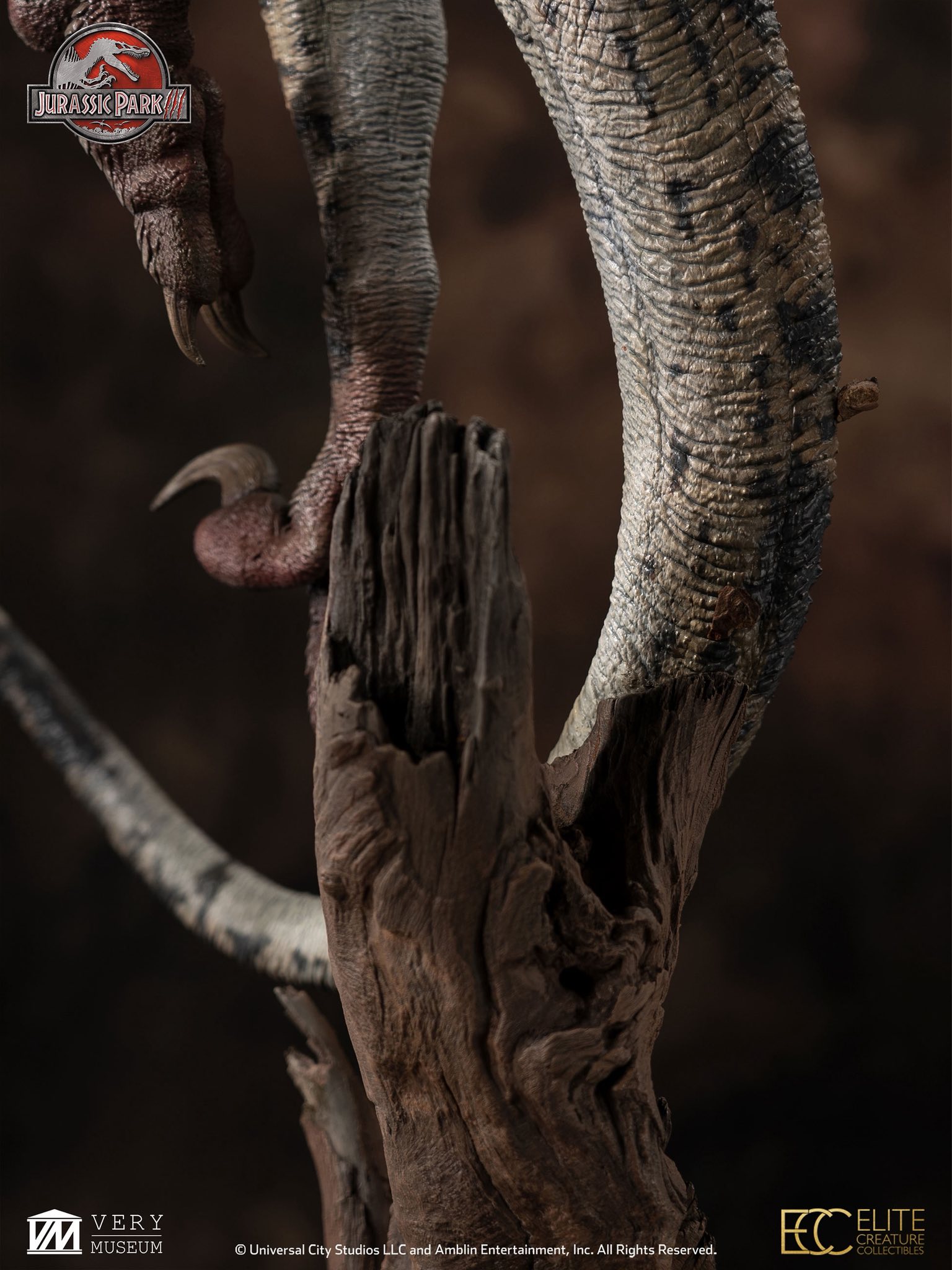 [สั่งจอง] ECC : Female Velociraptor "White Queen" Maquette (JP3)