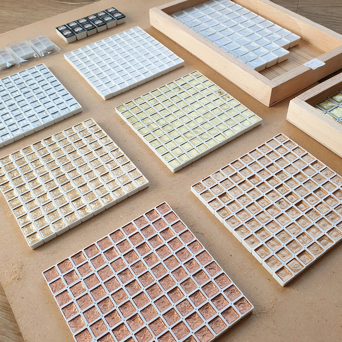 [ HANDMADE WATERCOLOR ] METAL SERIES