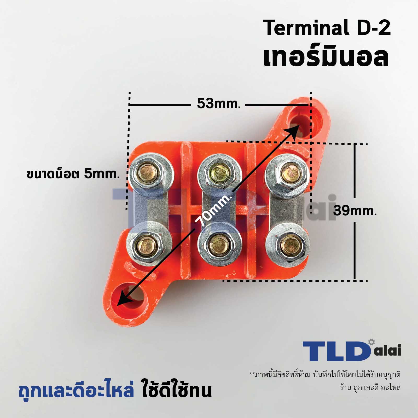 เทอมินอล, สะพานไฟ มอเตอร์ รุ่นแนวทะแยง รหัส D-2 (M)