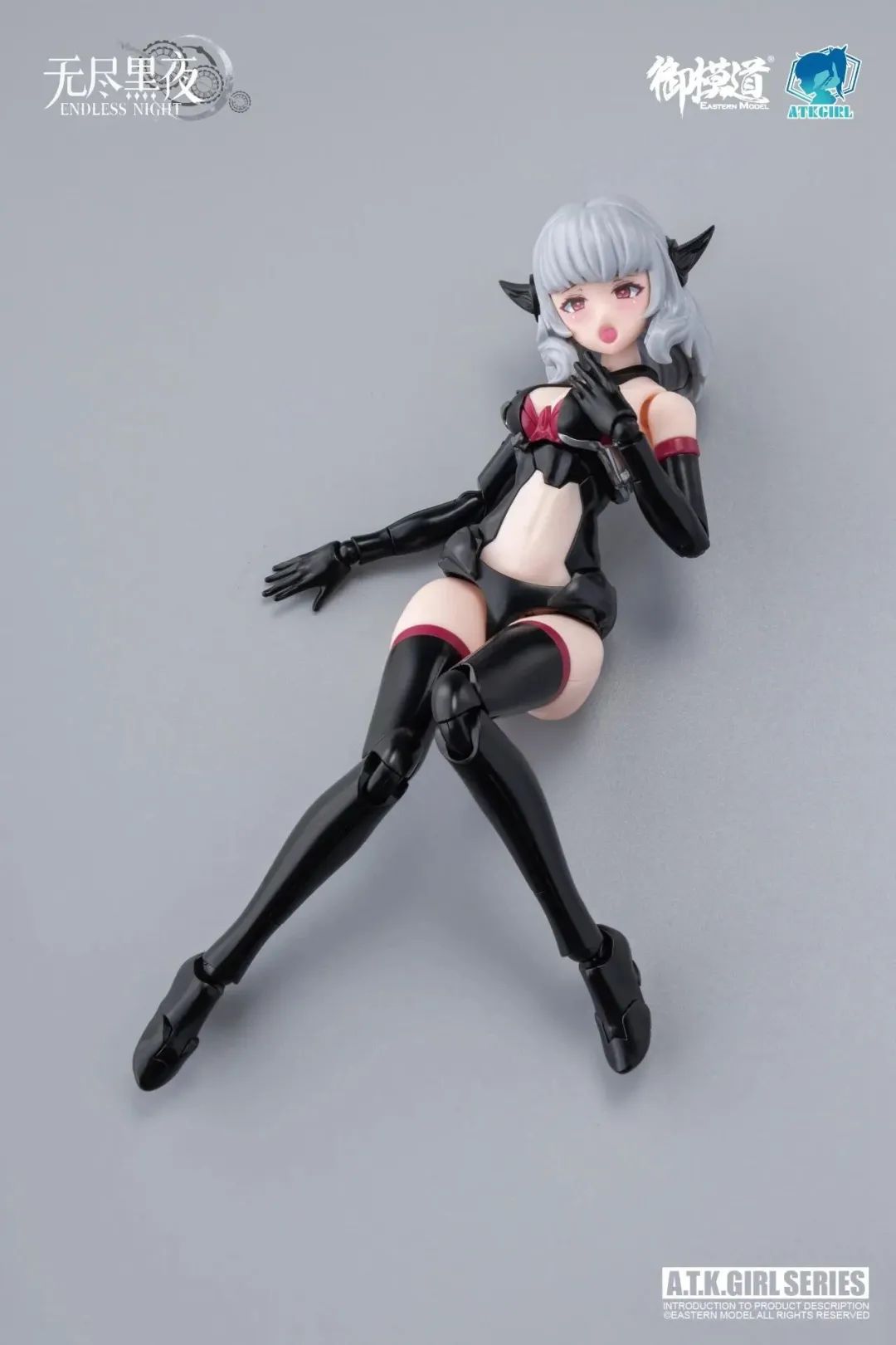 [พร้อมส่ง] E-MODEL EM2023006YC 1/12 : A.T.K Girl Series Endless Night Camilla Deluxe Version (17cm) (โมเดลคิท Model Kit ต้องนำไปประกอบครับ)