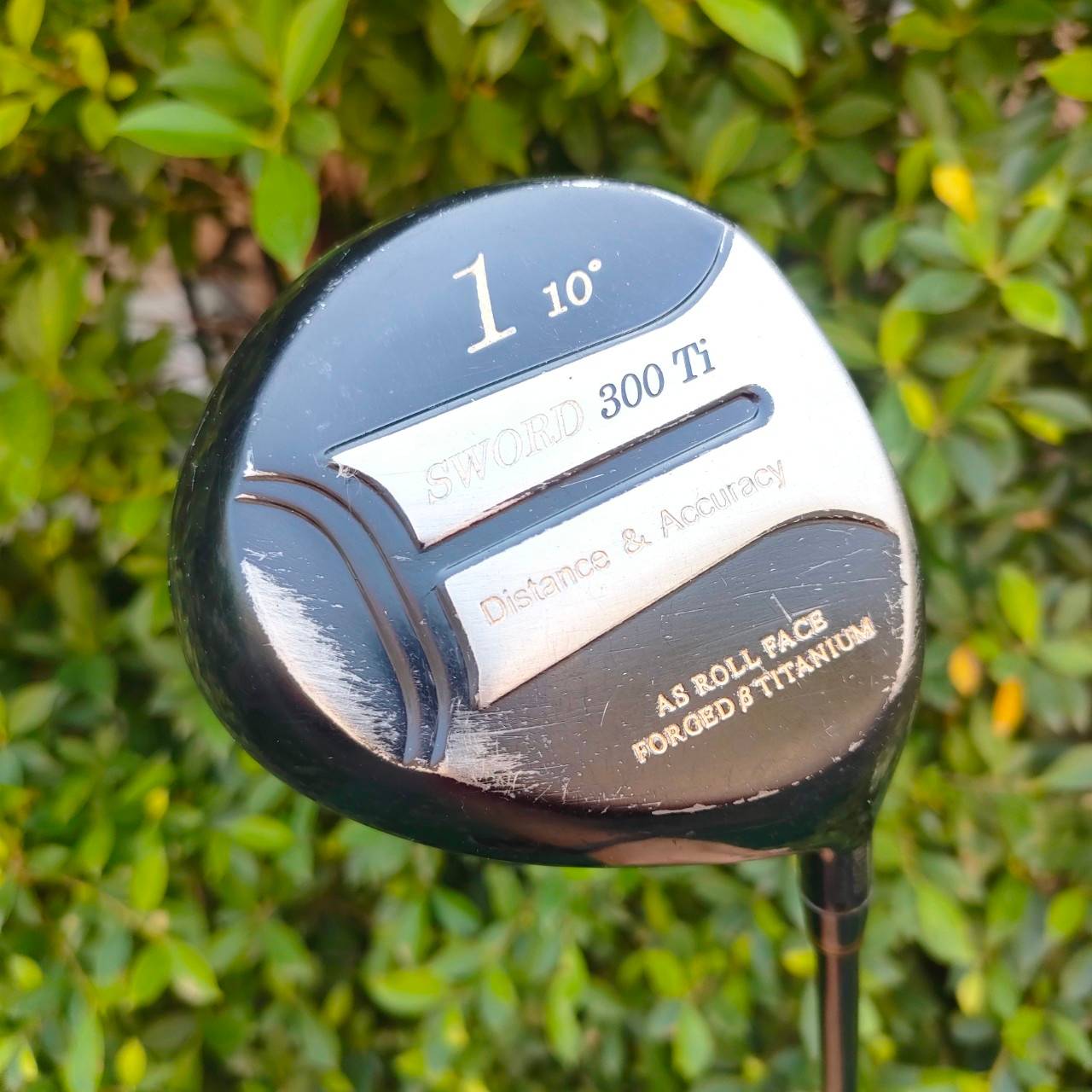 DRIVER SWORD 300 Ti องศา 10 ก้าน KATANAGOLF FLEX R วัสดุ FORGED TITANIUM หน้าเด้ง AS ROLL FACE สำหรับคนชอบหัวไม่ใหญ่มาก ไม้กอล์ฟมือสอง ของแท้ BY NakaraLuxurious