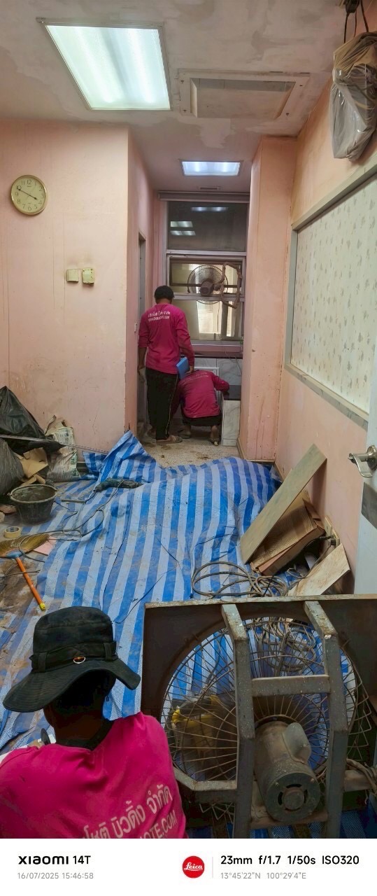 รพ.ศิริราช ตึกอานันทมหิดล งานปรับปรุงเคาน์เตอร์