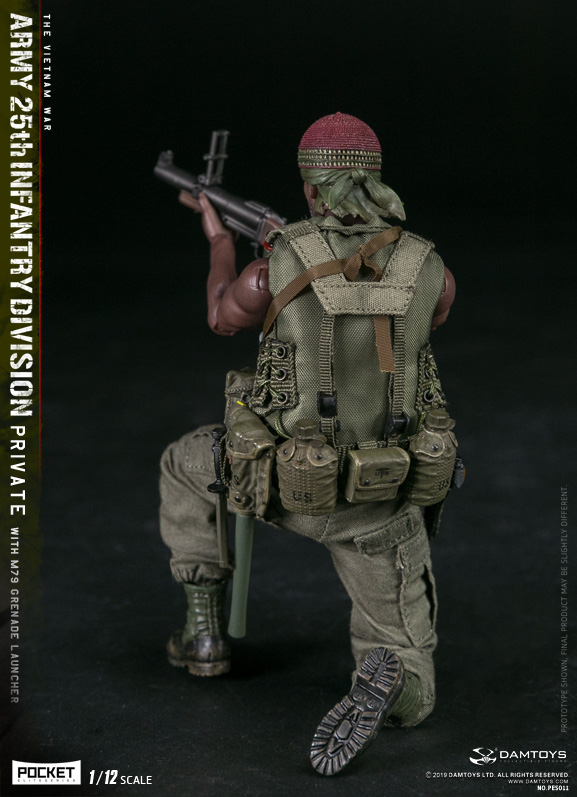 [สั่งจอง] DAMTOYS 1/12 PES011 - Private WITH M79 GRENADE LAUNCHER