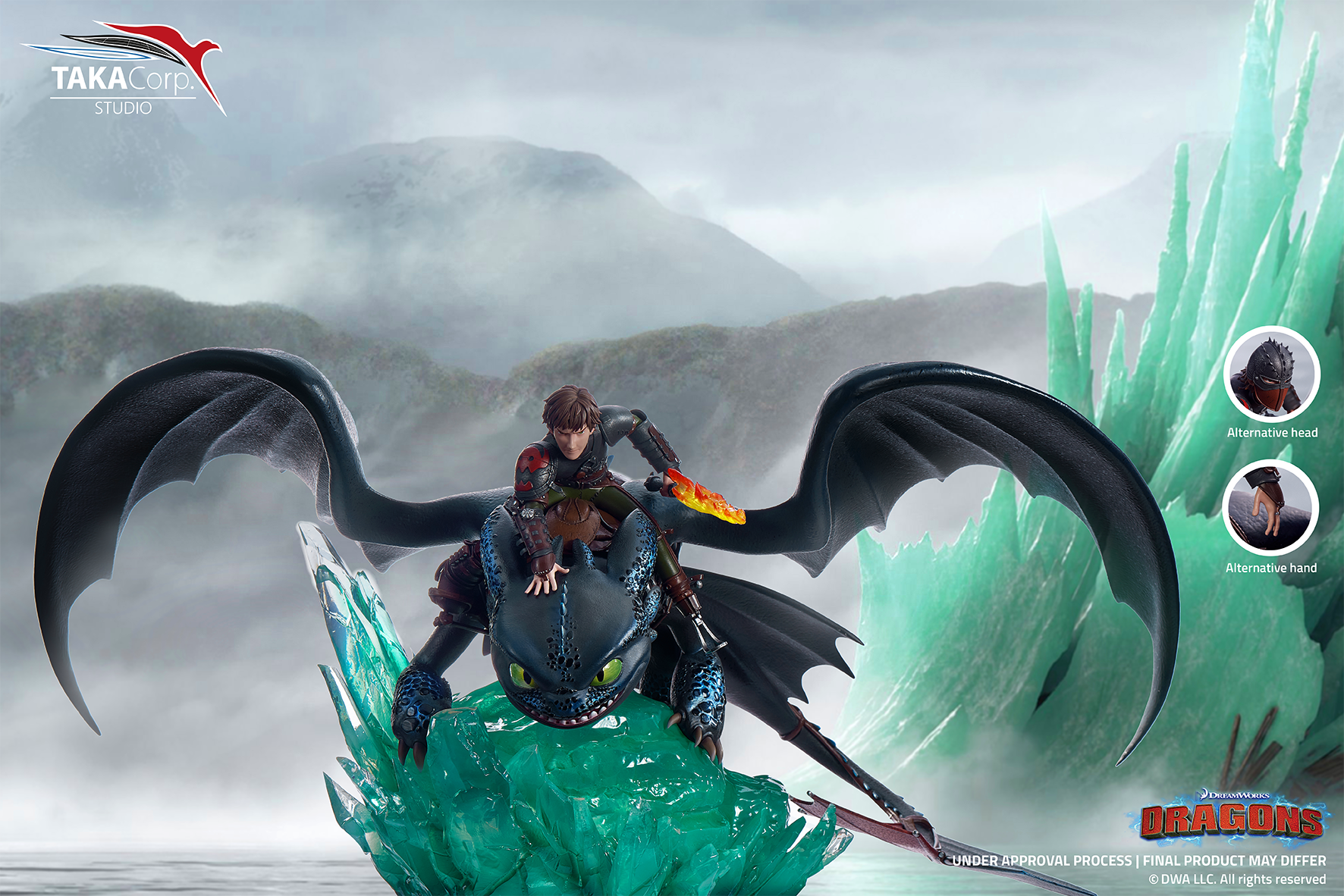 [สั่งจอง] Taka Corp : Toothless How to Train Your Dragon