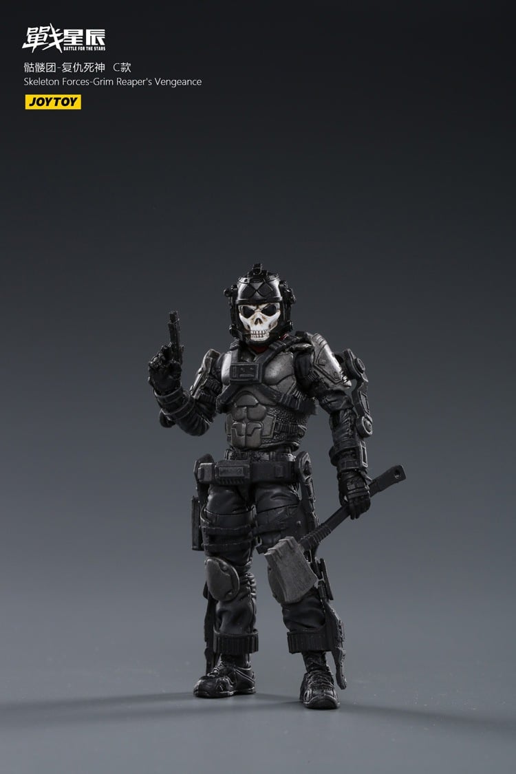 [สั่งจอง]JOYTOY 1/18 : Skeleton Forces / Special Forces