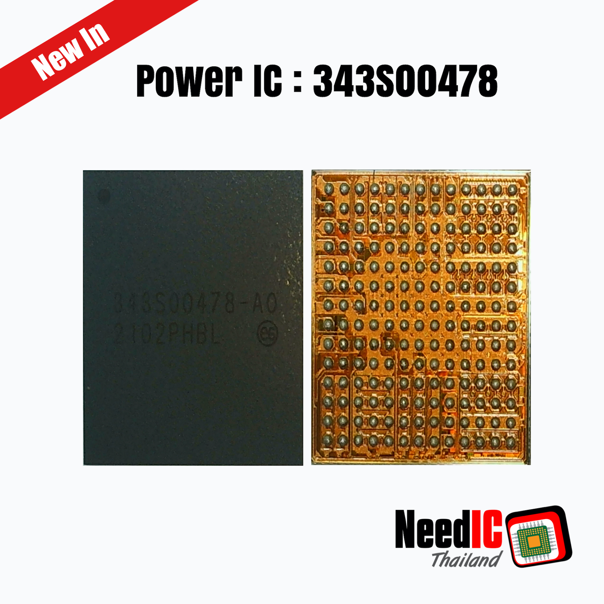 Power IC : 343S00478 สำหรับ iPad Pro 12.9 Gen 6 2022 (M2)