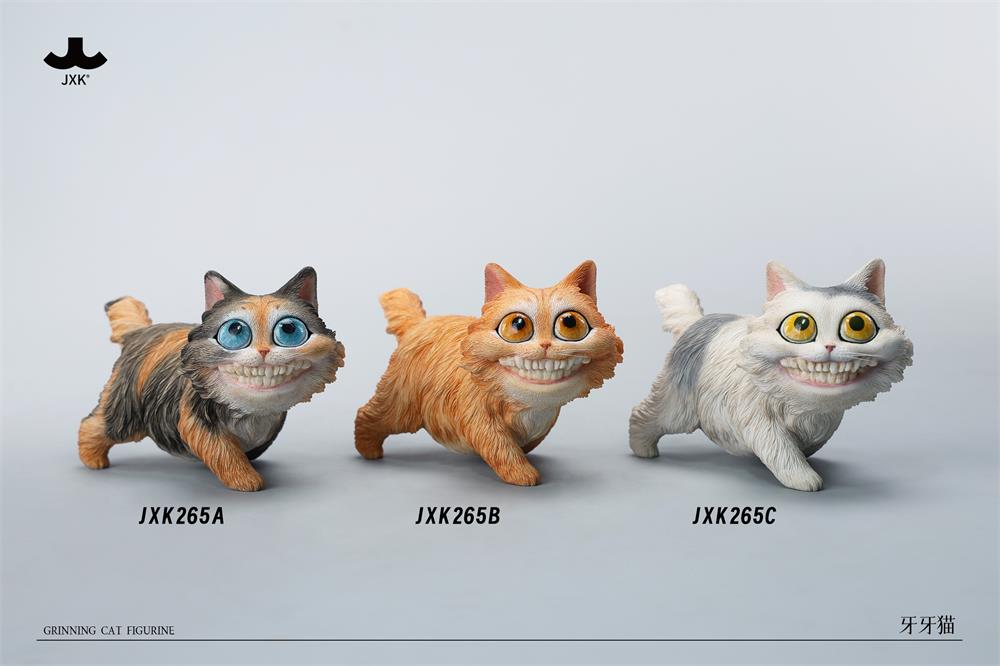 [สั่งจอง] JXK : Grinning Cat Figurine