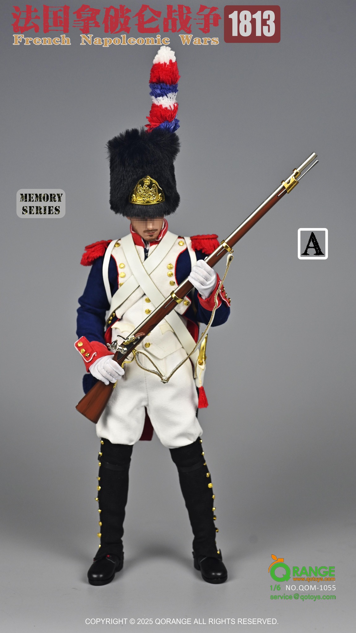 [สั่งจอง]QORANGE QOTOYS 1/6 Memory Series Napoleonic Wars France 1813 Accessory Set