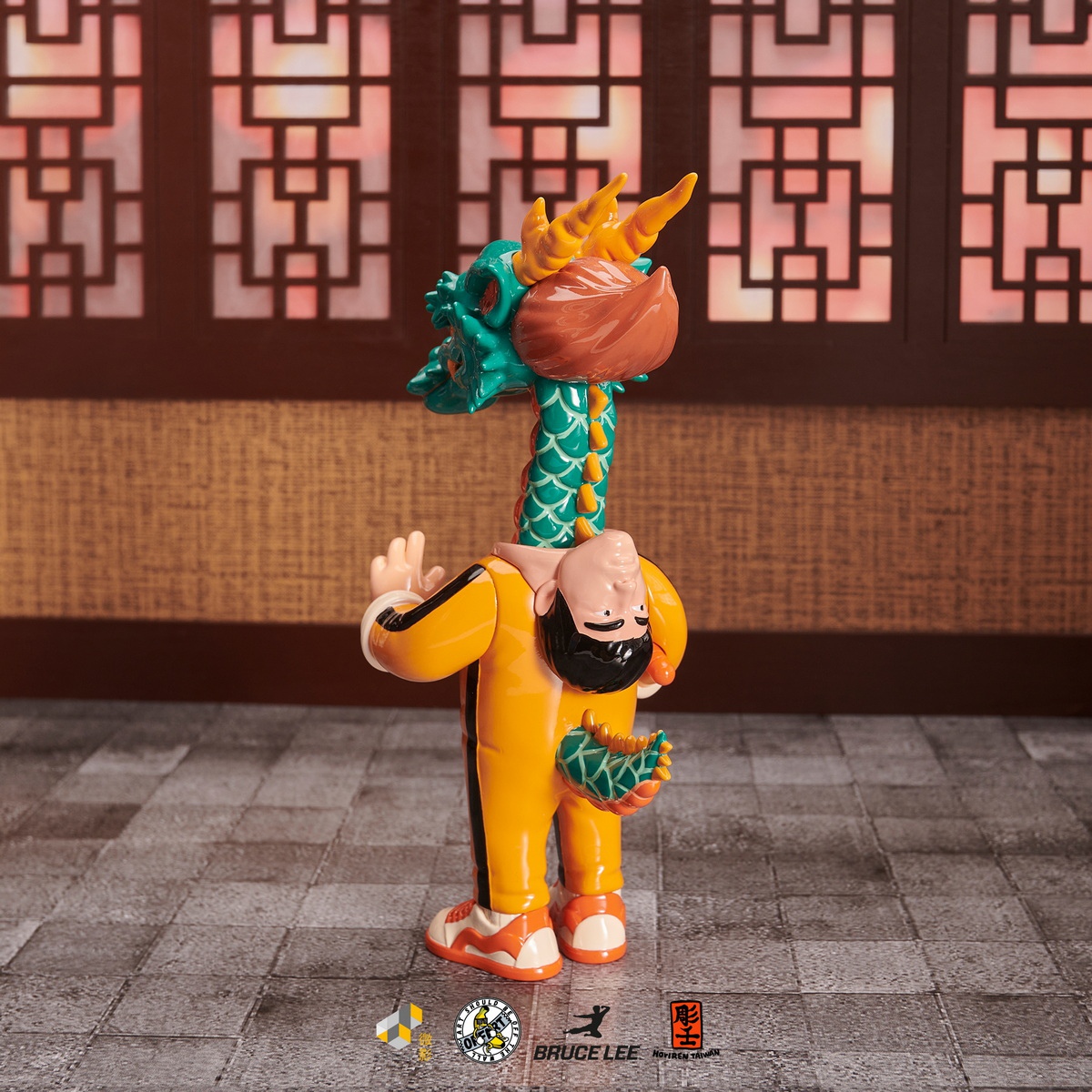 [พร้อมส่ง ]TINY X OFFART Horiren Like A Dragon Bruce Lee