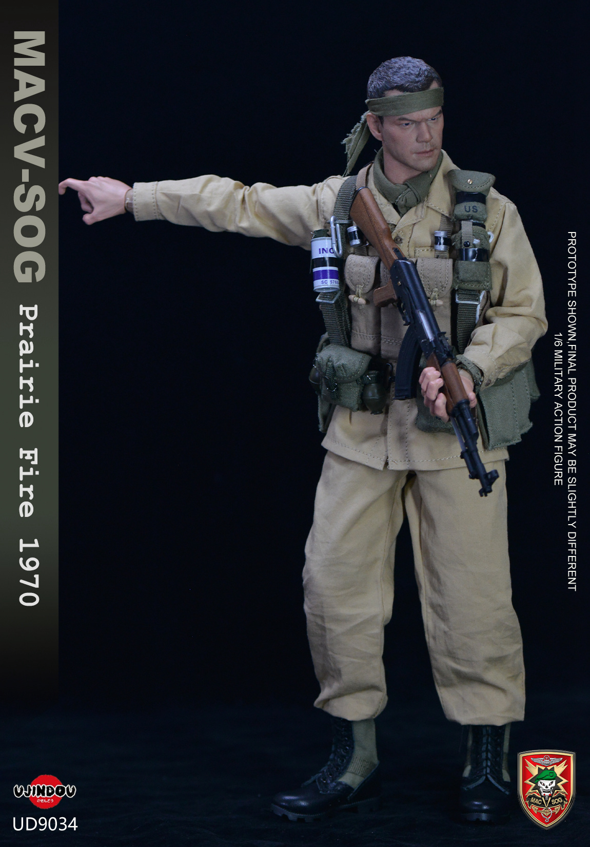 [สั่งจอง] UJINDOU UD9034 1/6 : MACV-SOG Prairie Fire 1970