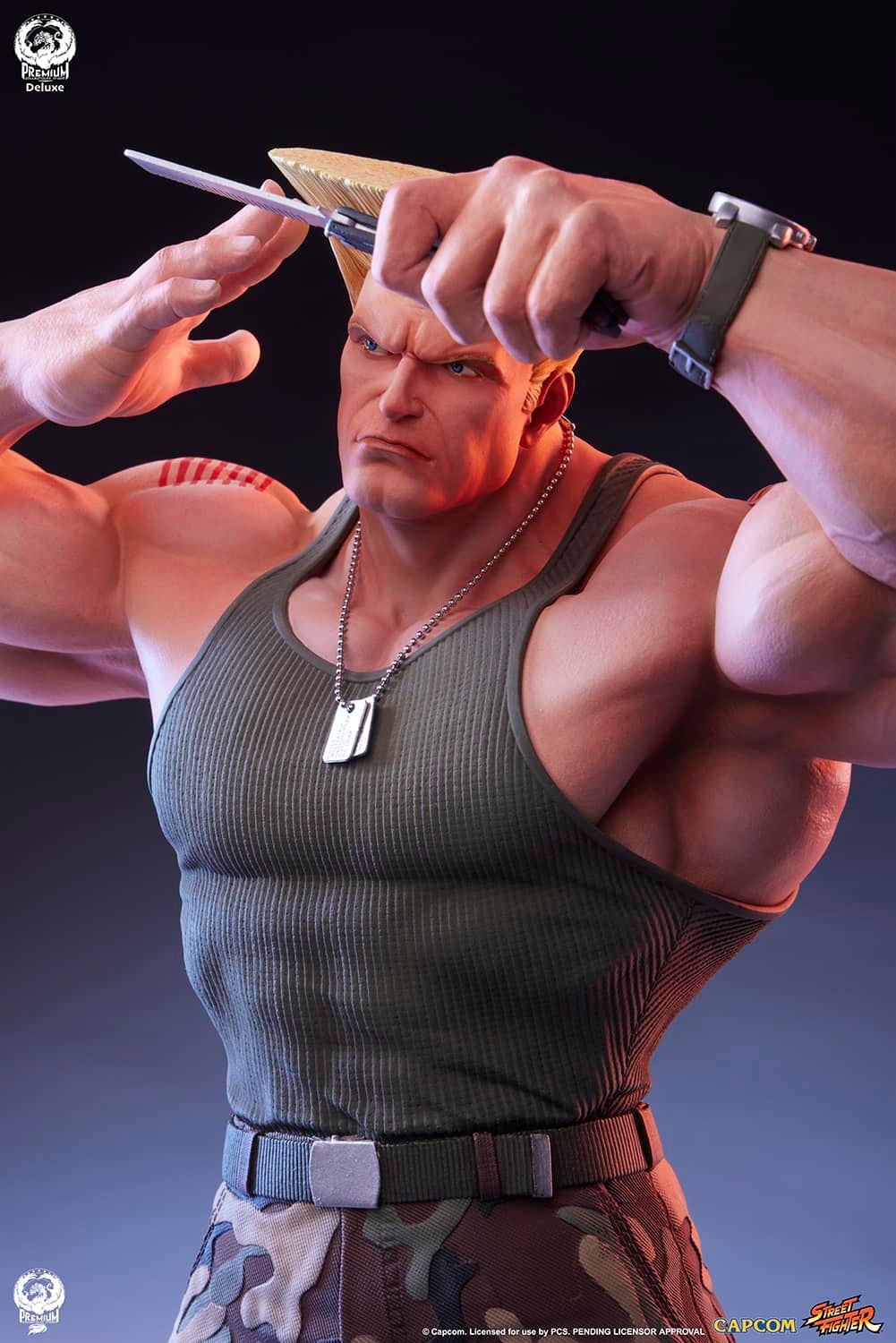 [สั่งจอง] PCS 1/4 Statue : Street Fighter - Guile