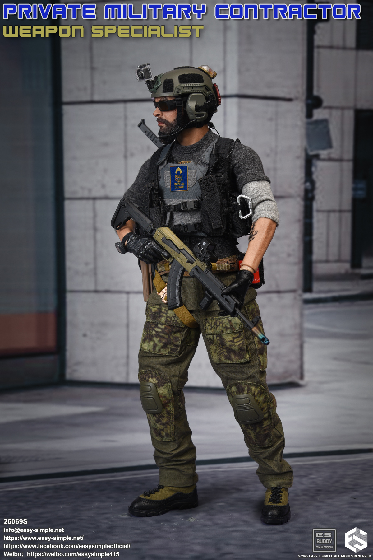 [สั่งจอง] Easy&Simple 26069S Private Military Contractor Weapon Specialist