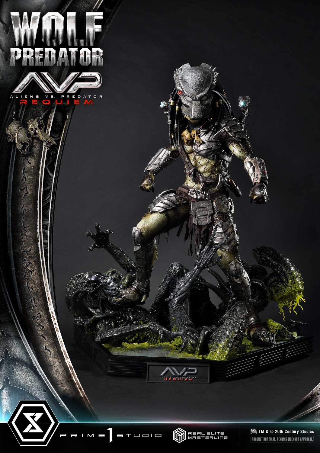 [สั่งจอง]Prime 1 Studio : Wolf Predator (Aliens vs. Predator: Requiem)