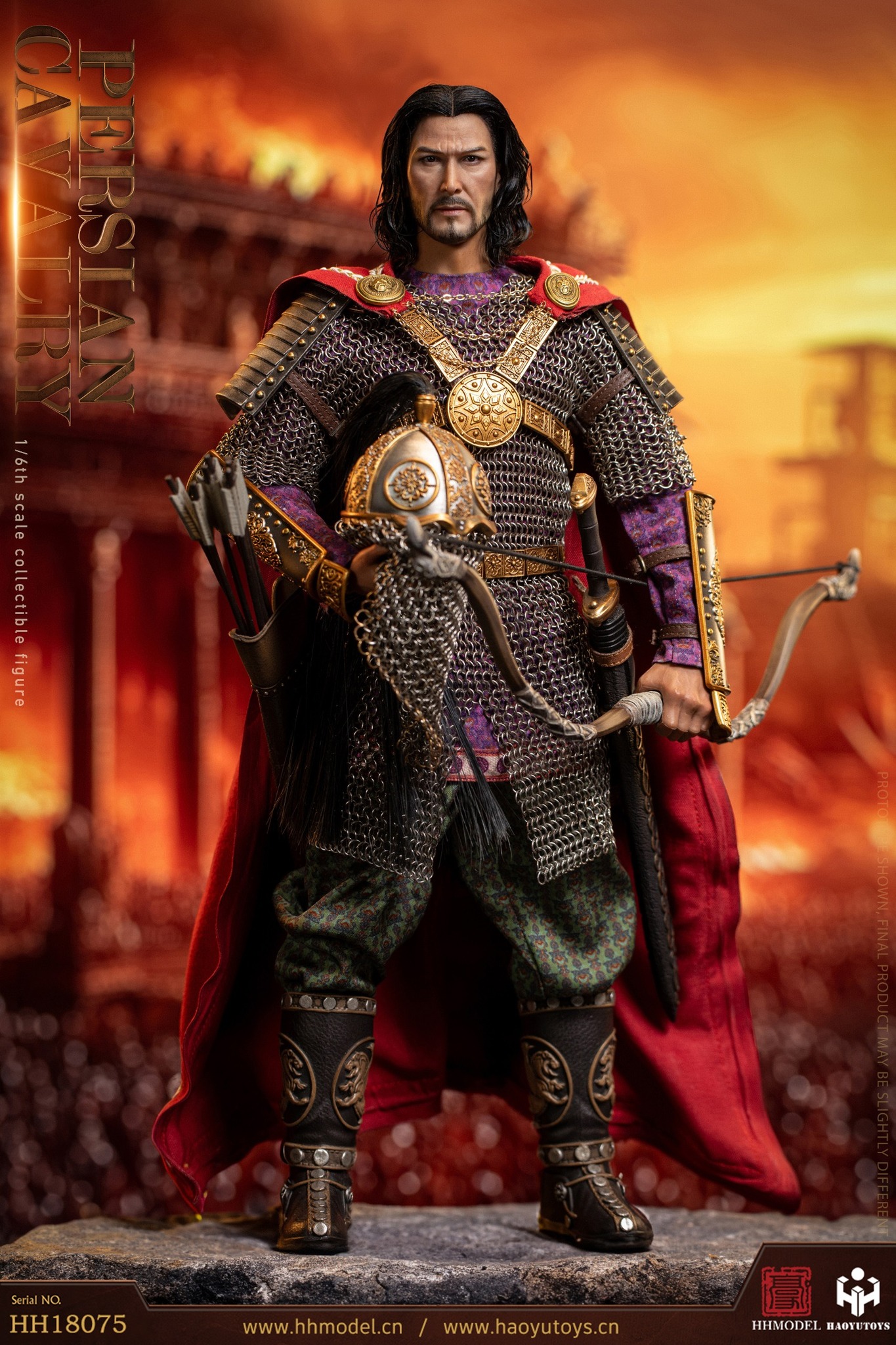 [สั่งจอง] HHMODEL & HAOYUTOYS 1/6 Imperial Legion - HH18075 : Persian heavy cavalry