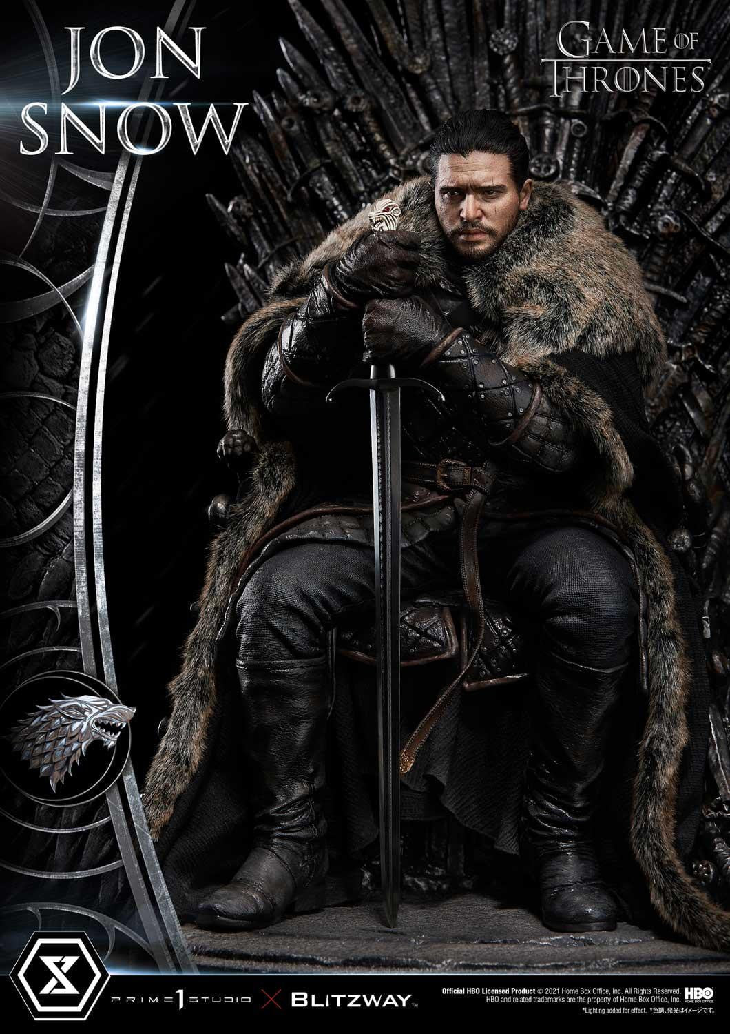 [สั่งจอง]Prime 1 Studio UPMGOT-03 1/4 : Game of Thrones - Jon Snow