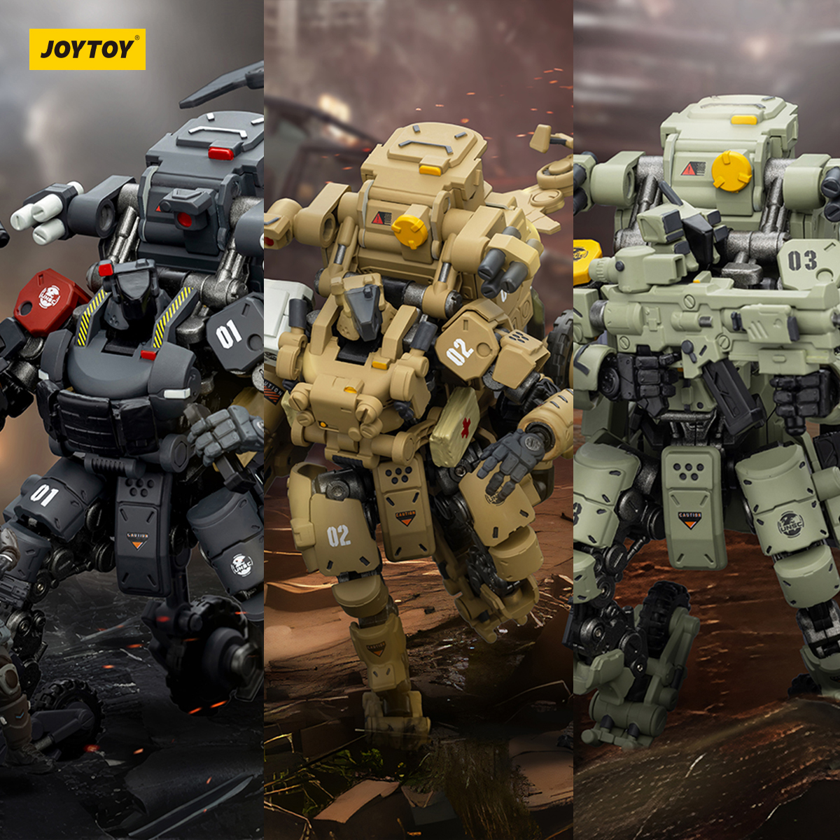 [สั่งจอง]Joy Toy 1/25 - JT01185 : Fear XS-01 Night Raid type