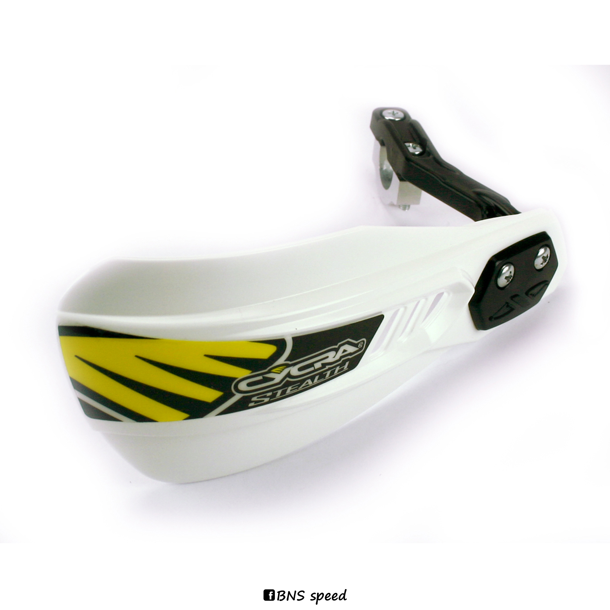 การ์ดแฮนด์ Cycra Primal Stealth White