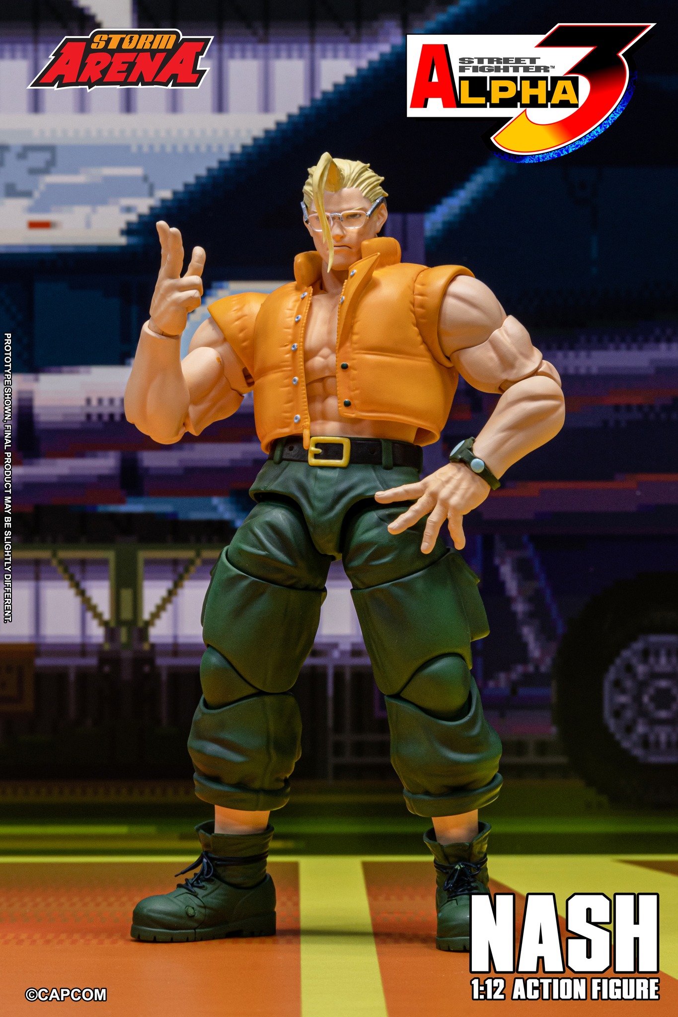 [สั่งจอง] Storm Arena 1/12 : Street Fighter - NASH