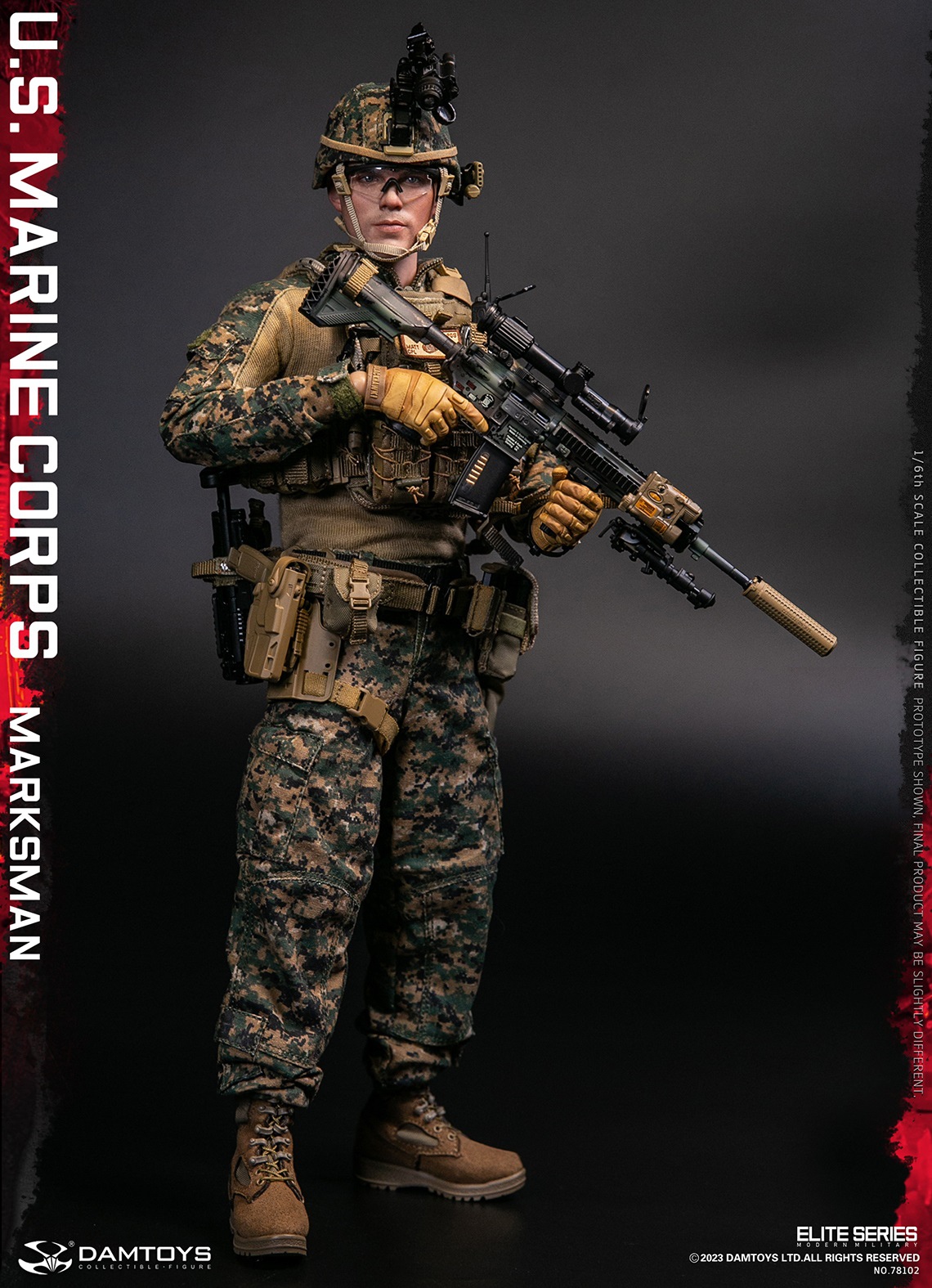 [สั่งจอง] DAMTOYS 1/6 U.S. Marine Corps