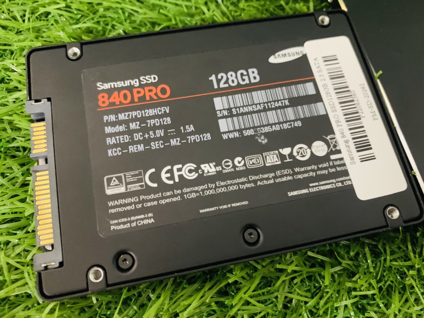 เอสเอสดี มือสอง ราคาถูก Samsung 840 PRO SSD128GB 2.5 SATA