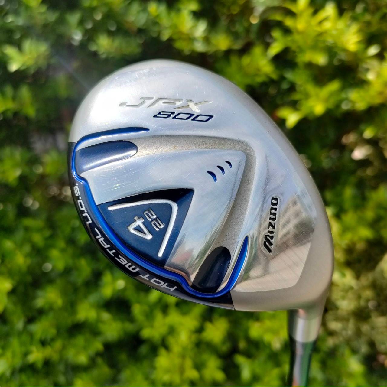 HYBRID 4 MIZUNO JPX800 องศา 22 ก้าน EXSARHS5 FLEX R ผลิตจากญี่ปุ่นแท้ๆ วัสดุพรีเมี่ยมมาก กระดองออกแบบพิเศษ ไม้กอล์ฟมือสอง ของแท้ BY NakaraLuxurious